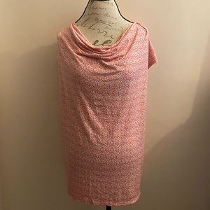 Liz Claiborne Woman Drape Neck Sleeveless Blouse